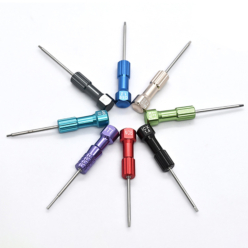 1Set Dental Laboratory Stainle - Micro Screwdriver Kit recension och pris