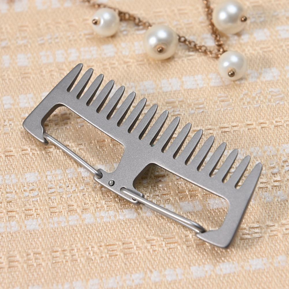 Hair Comb, Anti-Static Hanging - Comb Pocket Titanium recension och pris