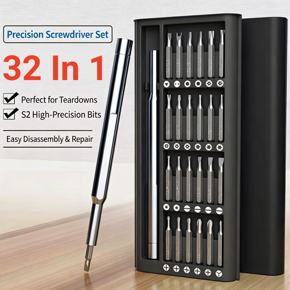 32 In 1 Precision Magnetic Scr - Micro Screwdriver Kit recension och pris