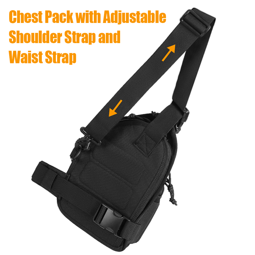 Tactical Gun Bag EDC Shoulder  - Edc Concealed Carry Backpack recension och pris