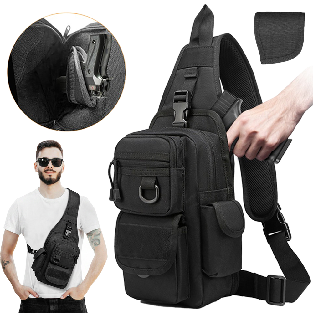 Tactical Pistol Bag Concealed  - Edc Concealed Carry Backpack recension och pris