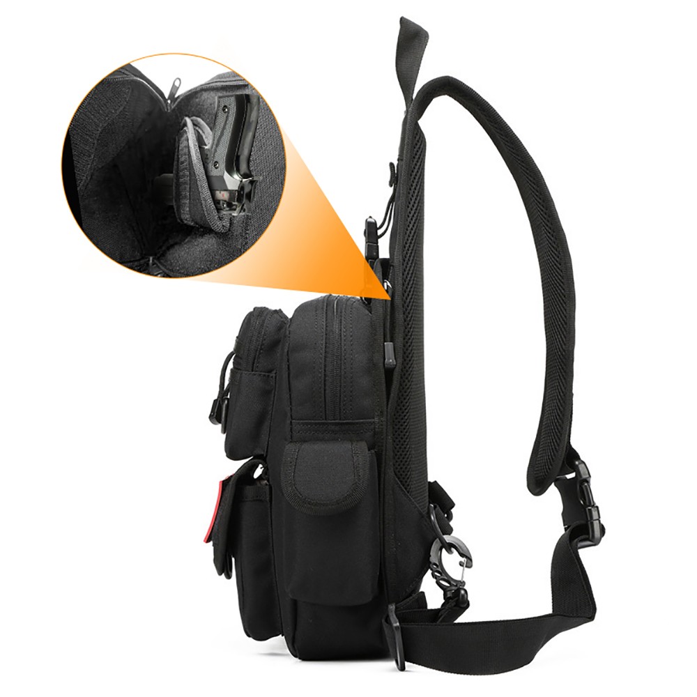 Tactical Pistol Bag Concealed  - Edc Concealed Carry Backpack recension och pris