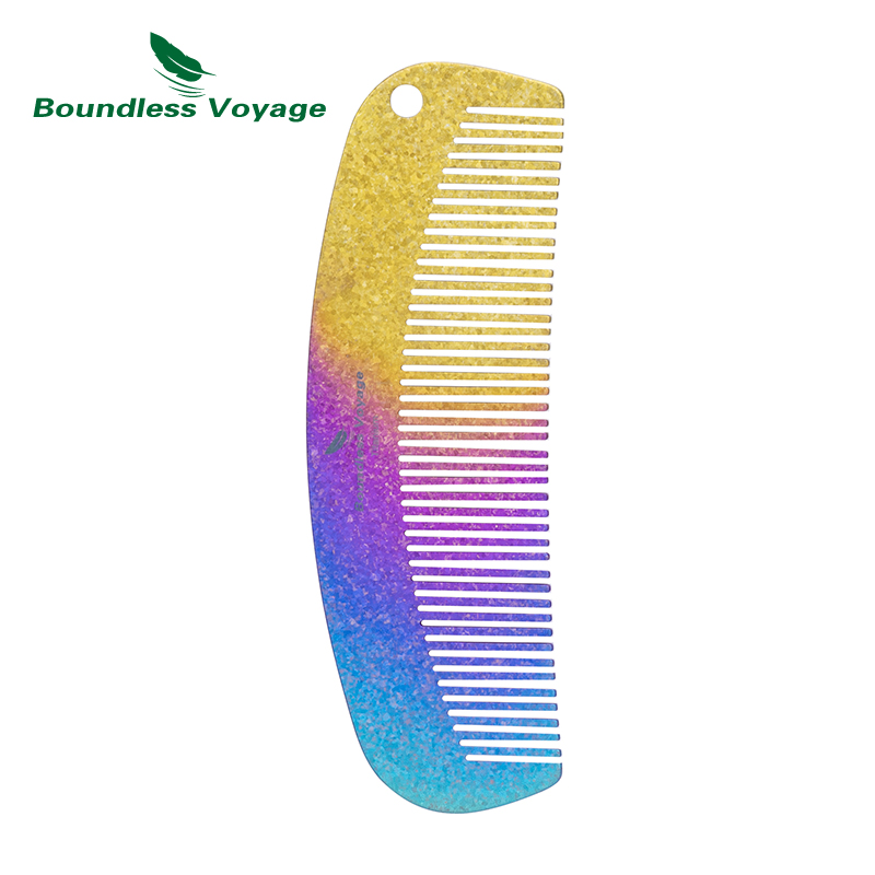 Boundless Voyage Titanium Comb - Comb Pocket Titanium recension och pris