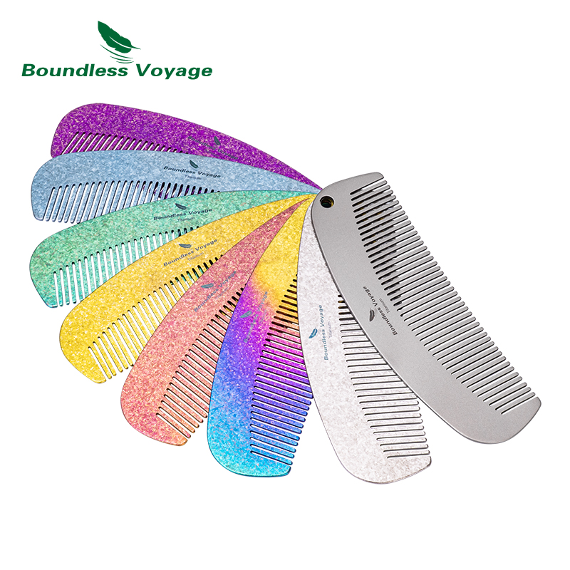 Boundless Voyage Titanium Comb - Comb Pocket Titanium recension och pris