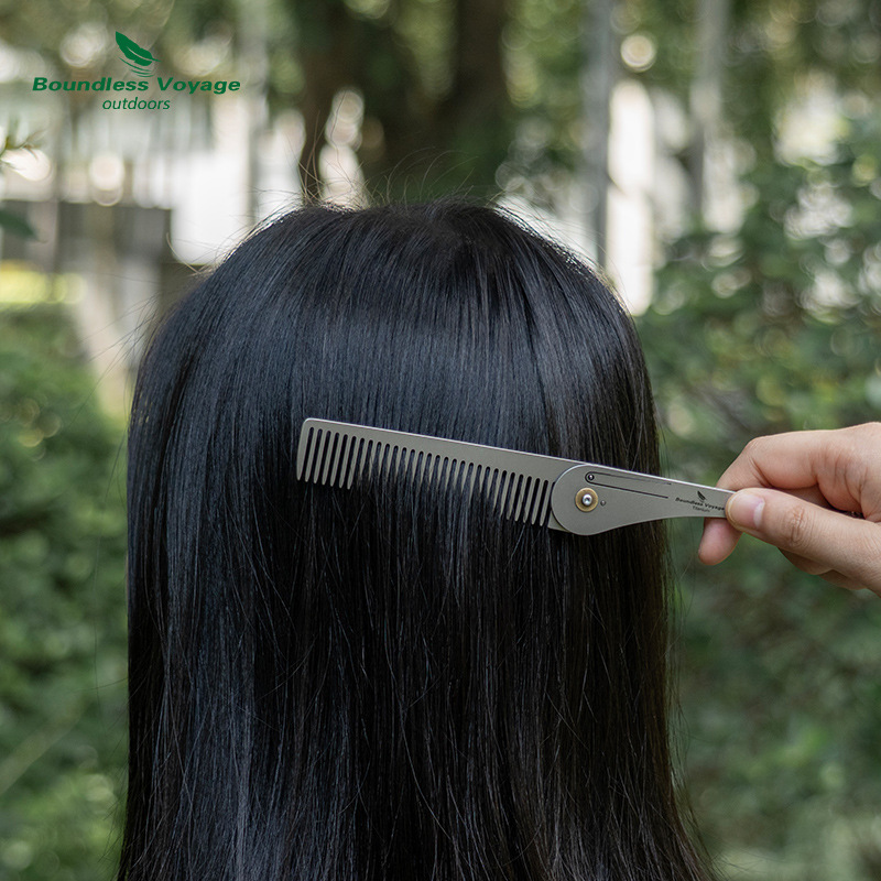 Pure Titanium Hair Comb, Ultra - Comb Pocket Titanium recension och pris